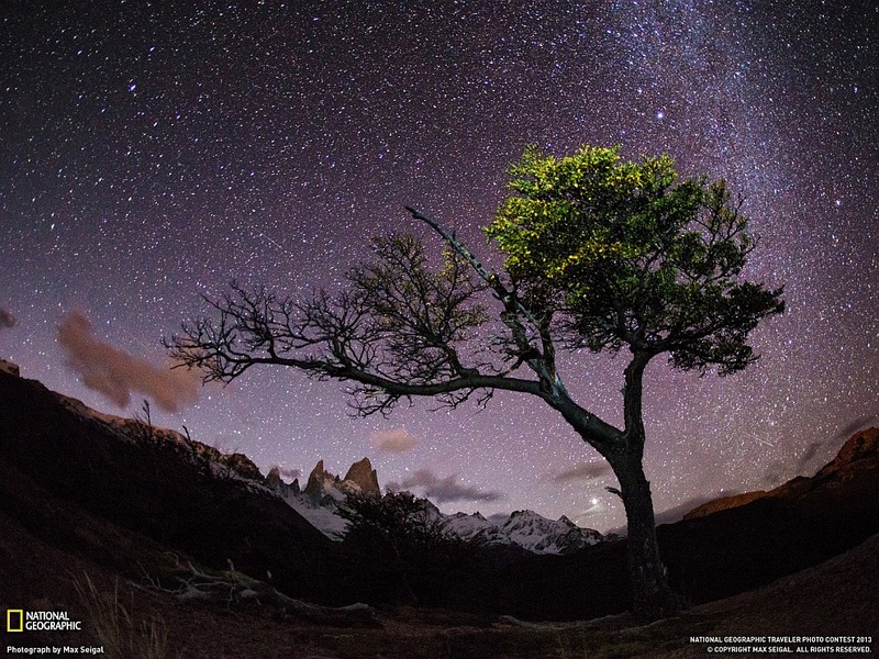16 Ночное небо, Патагония, Южная Америка. Автор - Макс Сигал.