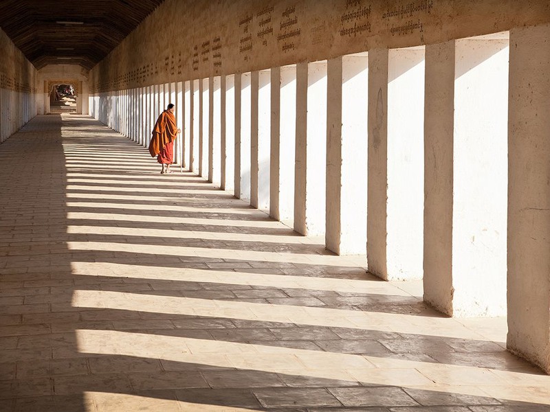 13 "Лестница света". Храм в Мьянме. Автор: Joe Leung
