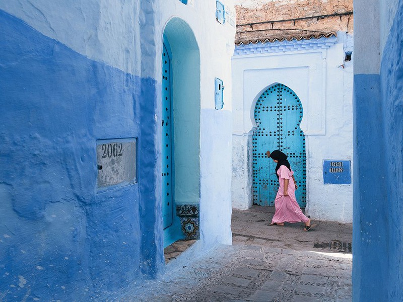 15 "В синих тонах". Марокко. Автор: Matt Dutile