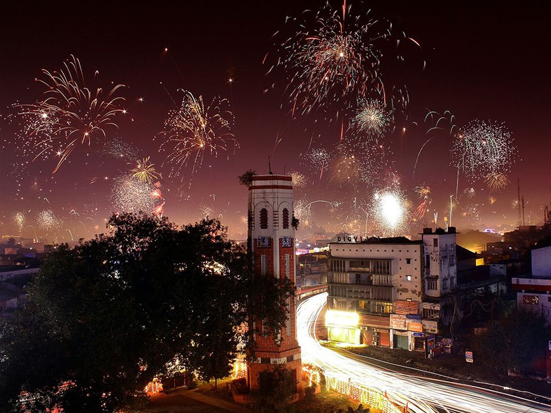 25 "Фестиваль огней". Празднование Дивали в городе Дехрадун, Индия. Автор: Arvind Sharma