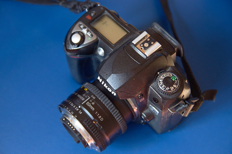 Реверсний макроадаптер 52mm-Nikon