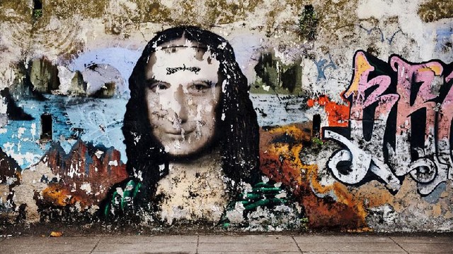 12. Граффити на улице Рио-де-Жанейро.
