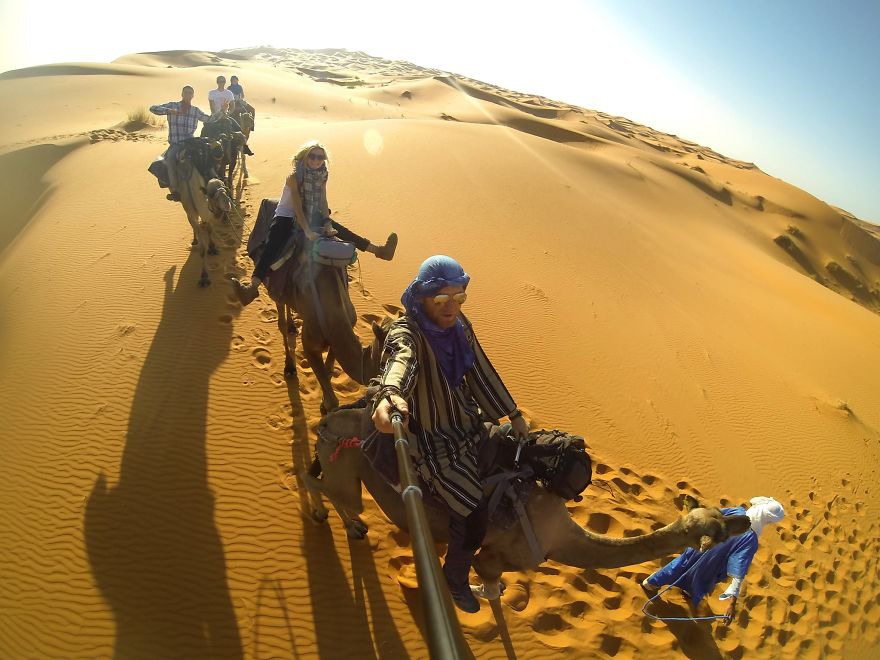 13 Ездили на верблюдах в Сахаре