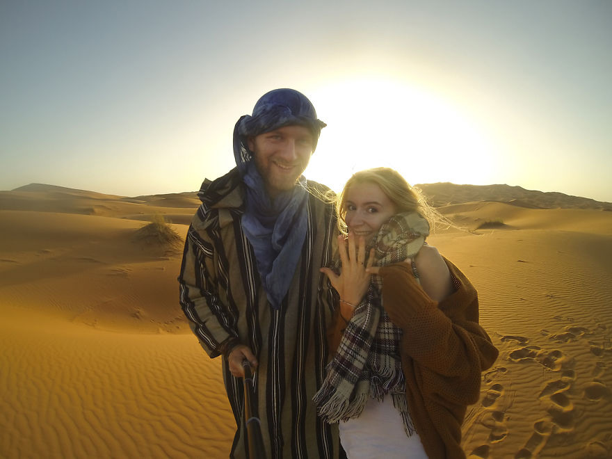 28 Наконец, мы обручились в пустыне Сахара