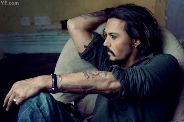 Джонни Депп (Johnny Depp), фотограф – Анни Лейбовиц (Annie Leibovitz)