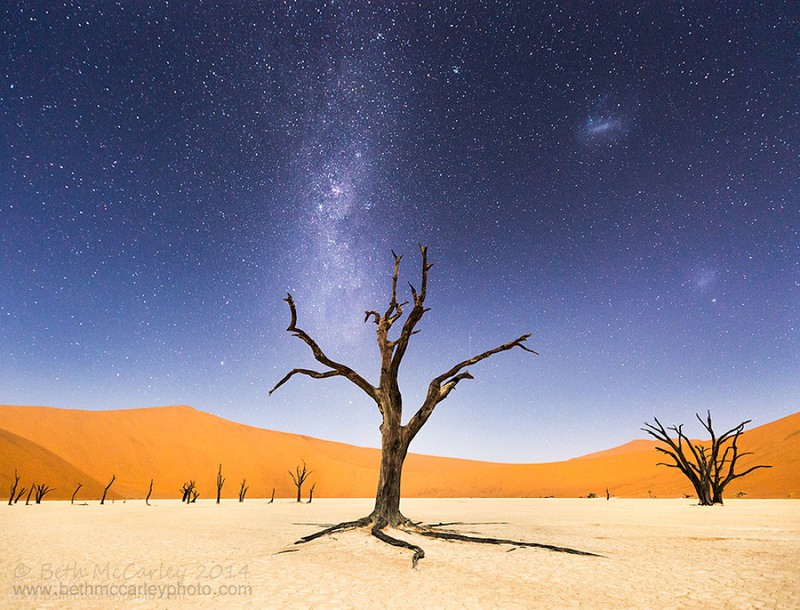 7 Пустыня в Намибии, Африка. Источник: Beth McCarley