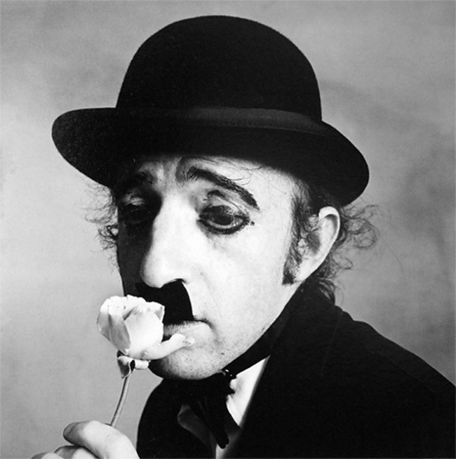 9 Вуди Аллен в образе Чарли Чаплина, 1972.