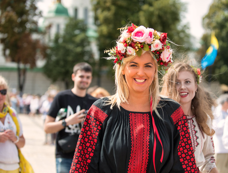 Киевский парад вышиванок