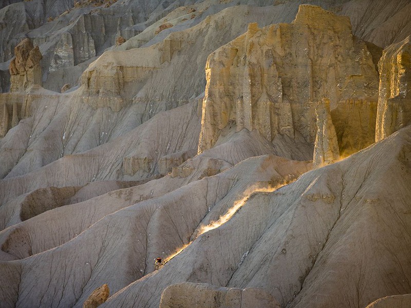 9 Mountain Biking Book Cliffs Near Green River, Utah
Photograph by Jay Beyer.