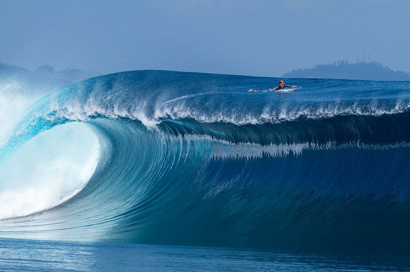 16 Surfing Namotu Island, Fiji
Photograph by Stuart Gibson, Red Bull Illume.
