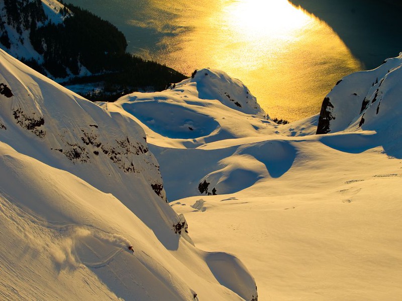 21 Heli-Skiing near Seward, Alaska
Photograph by Grant Gunderson.