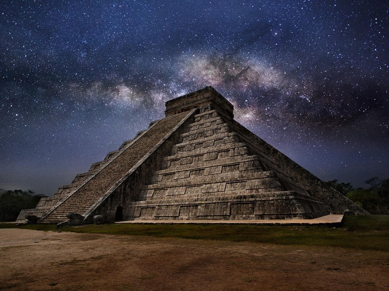 9 Пирамида Кукулькана. Источник: atbreak.com.