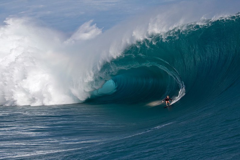 35 Big-Wave Surfing Teahupo'o, Tahiti
Photograph by Fred Pompermayer.