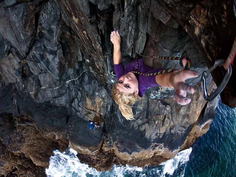 38 Climbing Sea Cliffs, Acadia National Park, Maine
Photograph by Tim Kemple.