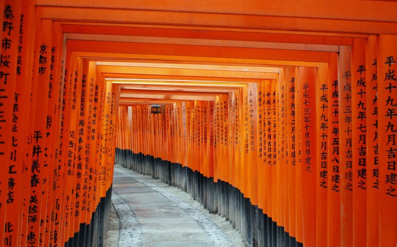 11 Дорога красных ворот Фусими Инари: лисье место, Киото. Источник:Ilya Genkin