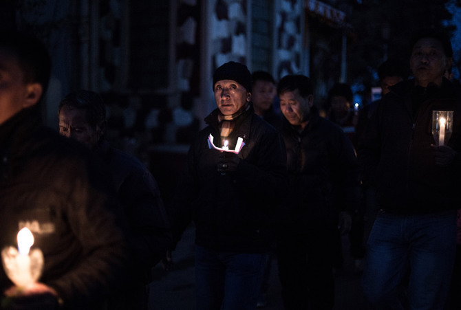 17 Candlelight Vigil in Darjeeling in response to self immolations in Tibet. All self immolations in unison demanded the return of the Dalai Lama to Tibet and Tibet's Independence, protesting Chinese occupation. The number of self immolations at this time had reached 72.