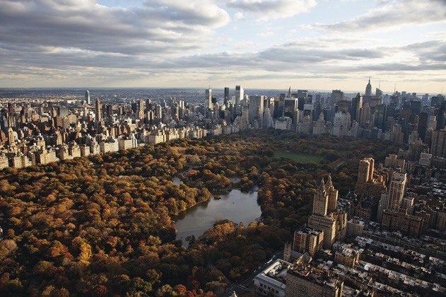 33 Manhattan and Central Park as seen from Upper West Side, Manhattan, New York, United States