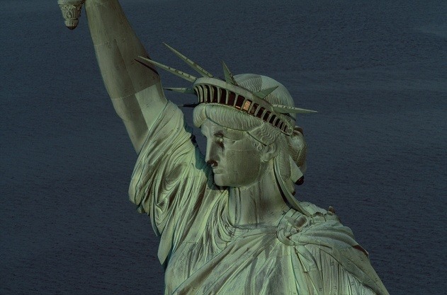 35 Statue of Liberty on Liberty Island, Manhattan, New York, United States