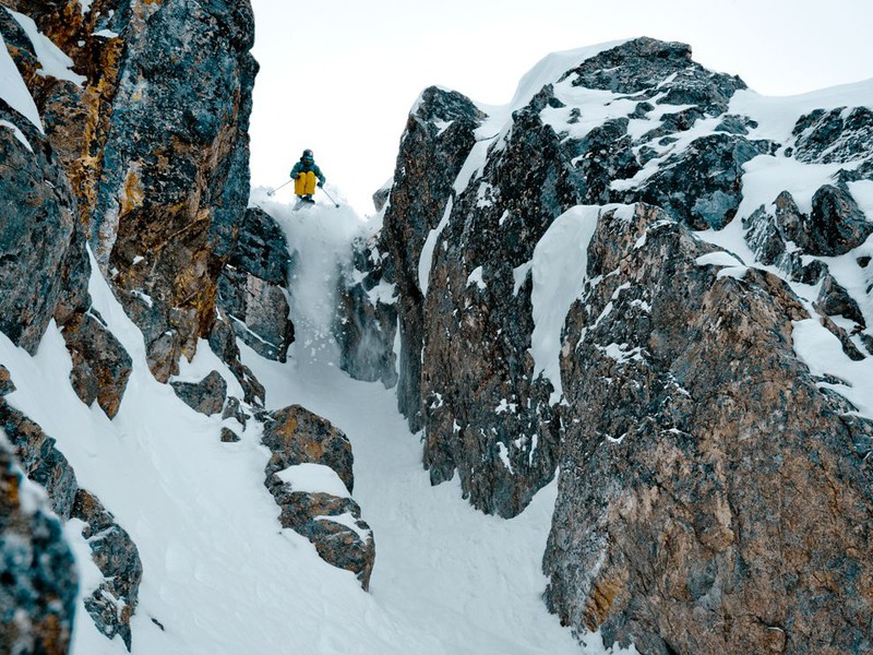 48 Skiing Blackcomb Mountain, British Columbia, Canada
Photograph by Reuben Krabbe.