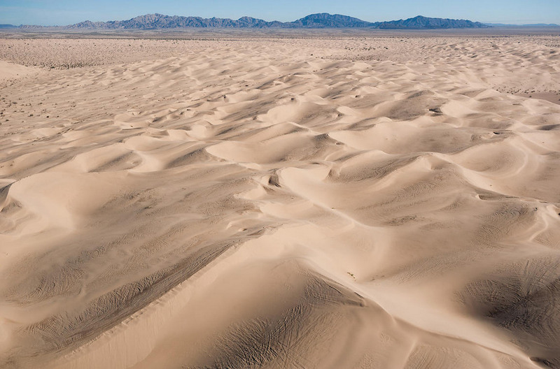 5 Песчаные дюны на юго-востоке Калифорнии.