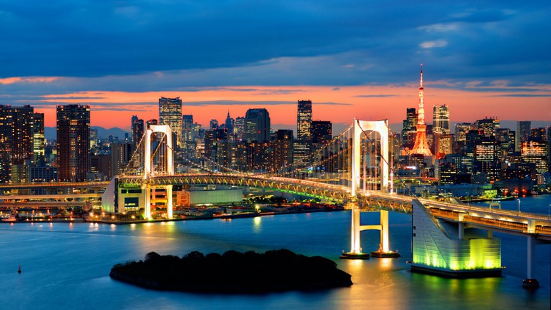 15 Радужный мост в Токио. Источник:maupintour.com