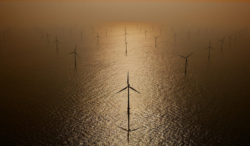 22 Ветрогенераторы в Дании.