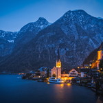 Hallstatt at dusk Автор: Сергій Вовк