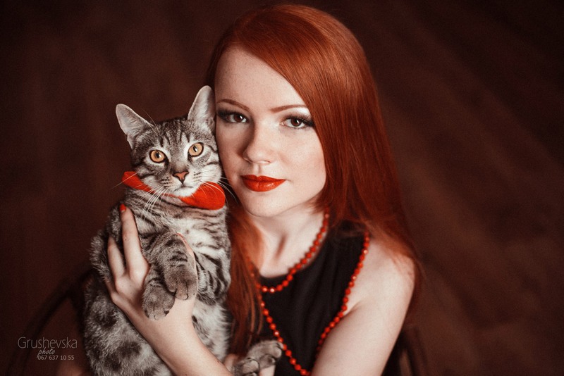 Фото проект «Женщина и Кошка»
