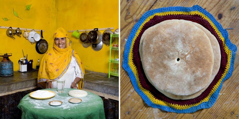 6 Марокко. Блюдо: бат-бот (берберский хлеб, испеченный на сковороде).