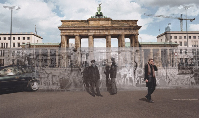 3 Бранденбургские ворота, Берлин, Германия — 1989/2004 гг