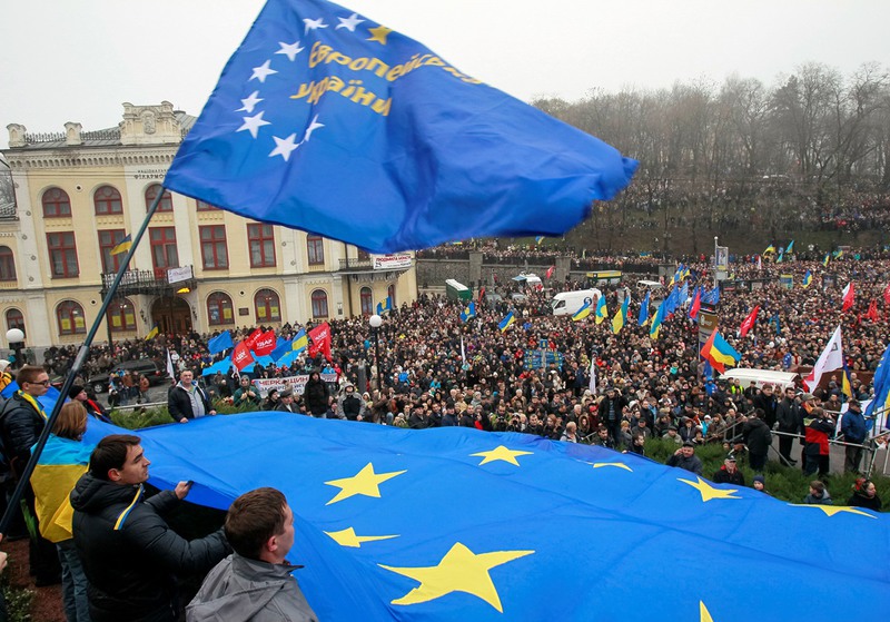 4. 24 ноября 2013 года. Майдан независимости. Киев. Источник: Reuters.