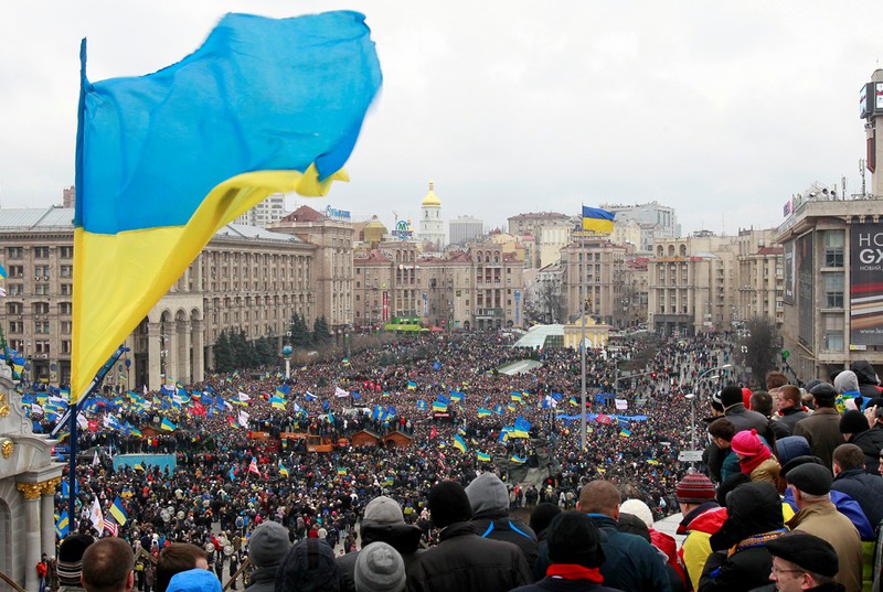 10. 1 декабря 2013 года. Майдан независимости. Киев. Источник: Reuters.