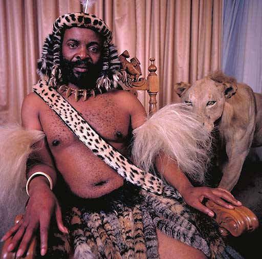 12 goodwill Zwelethini – King of Zulu (South Africa).