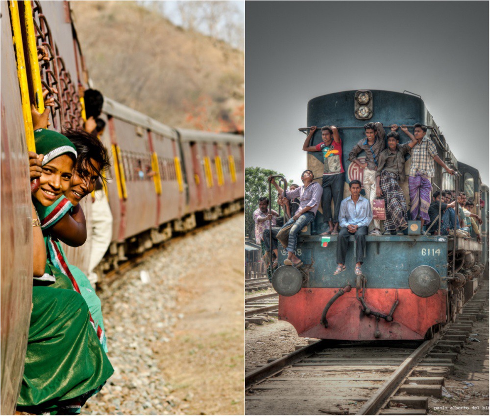 10 Поезда в Индии. Источник: B.Bubble, Paolo Alberto Del Bianco