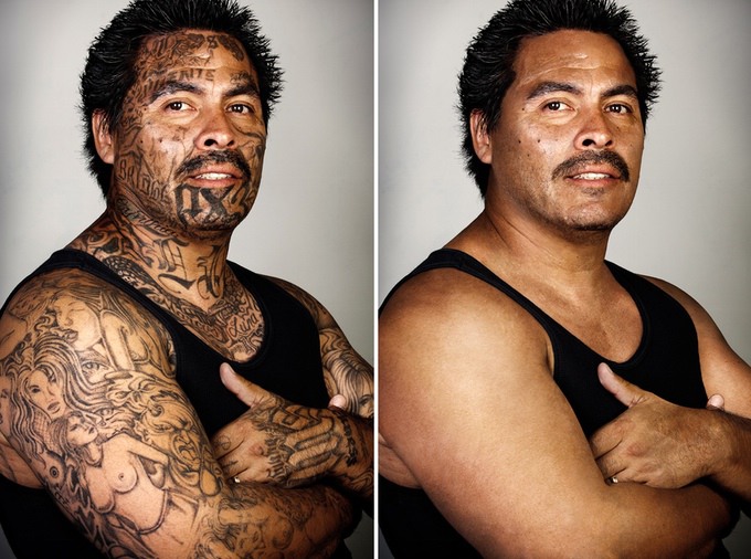 Участники уличных банд без тату — проект фотографа Steven Burton