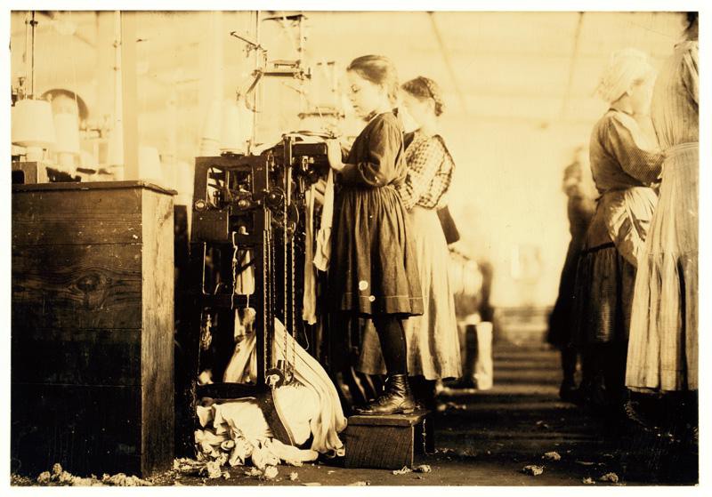 24 Текстильная фабрика в Лудоне, Теннесси. 1910 год.
