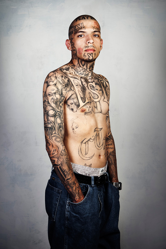 Участники уличных банд без тату — проект фотографа Steven Burton