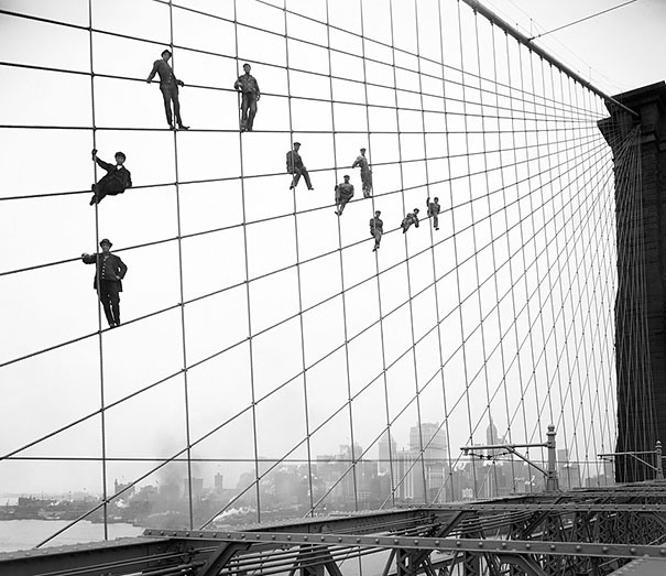 11 Маляры Бруклинского моста, 1914.