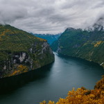 Dramatic state of the Geiranger Fjord Автор: Сергей Вовк