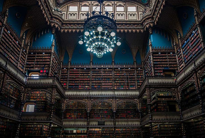 6 Португальская королевская библиотека (Рио-де-Жанейро, Бразилия). Источник: Boris G.