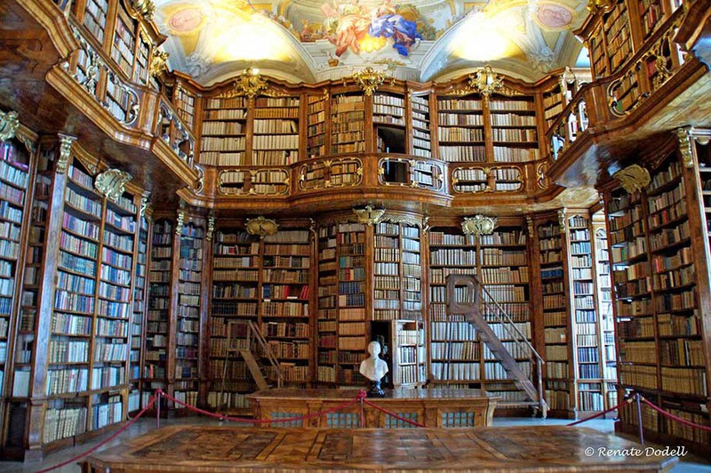 7 Библиотека монастыря Санкт-Флориан (Австрия). Источник: Renate Dodell.
