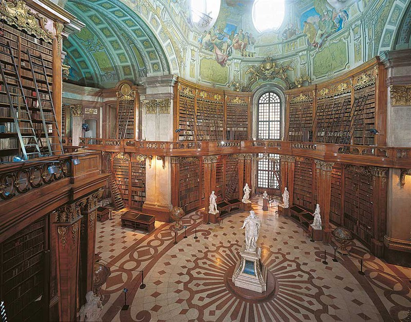 11 Австрийская национальная библиотека (Вена, Австрия). Источник: onb.ac.at.