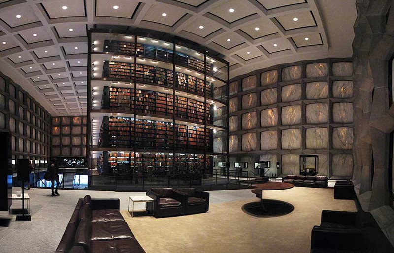 14 Библиотека редких книг и рукописей Йельского университета (Коннектикут, США). Источник: Michael Marsland.