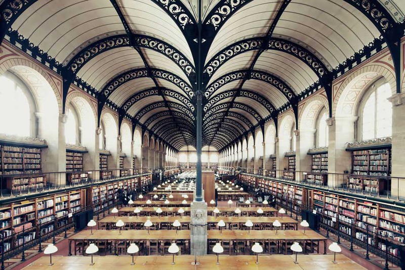 19 Библиотека Сент-Женевьев (Париж, Франция). Источник: Franck Bohbot.