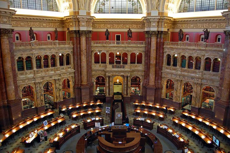 25 Библиотека Конгресса (Вашингтон, США). Источник: osubmarinoamarelo.com.