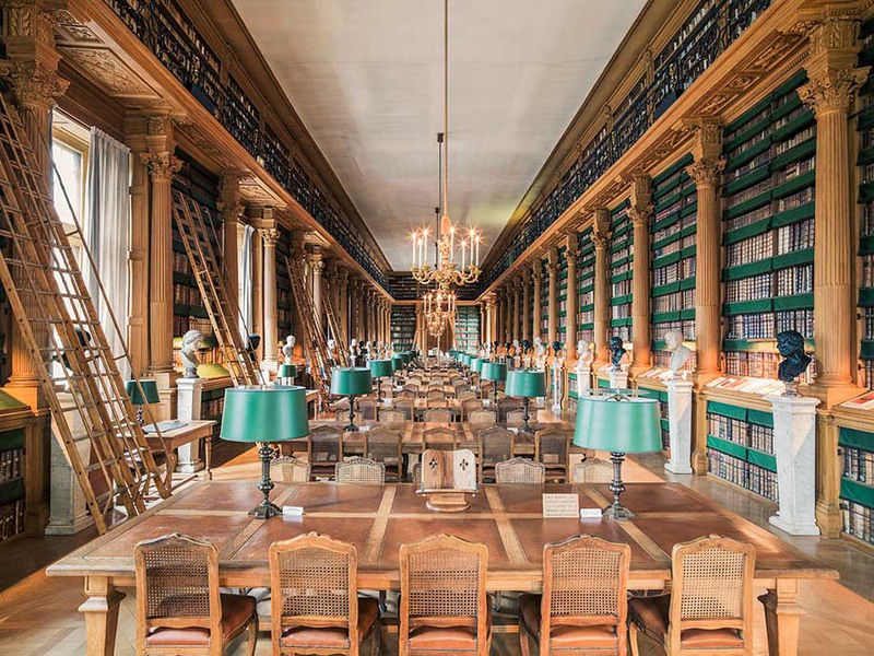 26 Библиотека Мазарини (Париж, Франция). Источник: Franck Bohbot.