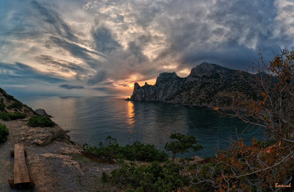 захід сонця в Новому Світі Author: Вячеслав