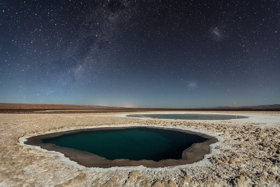 7 Третье место в категории «Природа». «Лагуны Балтиначе (пустыня Атакама)» (Lagunas Baltinache (Atacama Desert)). Автор - Виктор Лим.