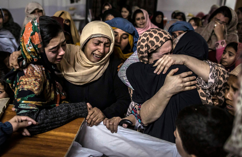 50 Women mourned Mohammed Ali Khan, 15, one of more than 130 students killed during a Taliban attack on the Army Public School.
Zohra Bensemra/Reuters. PESHAWAR, PAKISTAN
12/16/2014