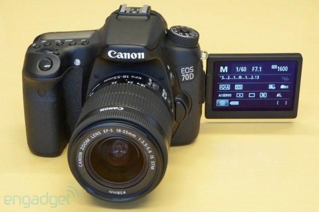 Canon EOS 70D — зеркальный фотоаппарат с Dual Pixel CMOS-сенсором